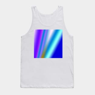 BLUE GREEN WHITE ABSTRACT TEXTURE PATTERN Tank Top